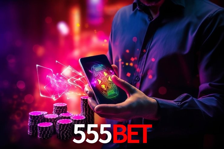 Interface do App 555bet